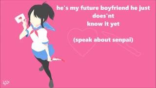 Senpai Notice MeLyrics [upl. by Jaymee]