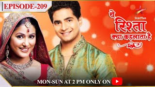 Yeh Rishta Kya Kehlata Hai  Season 1  Episode 209 [upl. by Leuamme271]