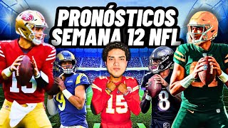 PRONÓSTICOS SEMANA 12 NFL 2024 [upl. by Yeblehs142]