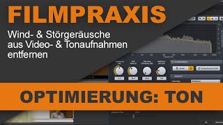 Wind und Störgeräusche aus Video amp Tonaufnahmen entfernen mit der Acon Restoration Suite [upl. by Janenna]