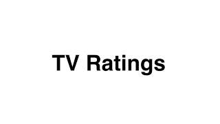 TV Ratings [upl. by Winnick498]