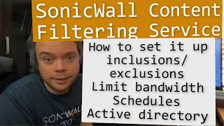 How to configure SonicWall Content Filtering Service CFS [upl. by Alo]