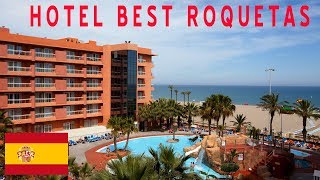 Hotel Best Roquetas drone Roquetas de Mar Costa de Almeria Spain [upl. by Hamilton953]