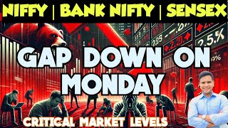 Nifty amp Bank Nifty Predictions for Monday  Crash or RALLY [upl. by Callahan698]