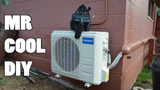 HowTo MRCOOL DIY Mini Split Installation Step by step  Garage has AC [upl. by Enileme]