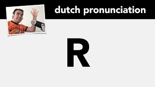 Dutch pronunciation the letter R  Nederlandse uitspraak alfabet R [upl. by Fital]