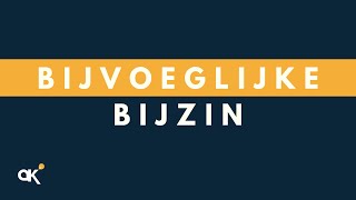 Bijvoeglijke bijzin [upl. by Richela]