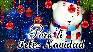 FELIZ NAVIDAD 🎄 Un saludo especial para ti 🎁 Mensaje de navidad 2022 con música navideña [upl. by Repip]