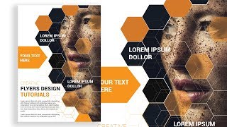 How To Design A Poster  Flyer Illustrator Tutorial [upl. by Culbert720]