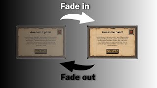 How to make fade in fade out effect in Unity using DOTween [upl. by Naman]