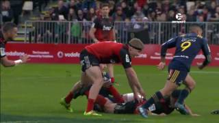 2017 Super Rugby Round 15 Crusaders v Highlanders [upl. by Aklim]