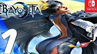 BAYONETTA 2  Gameplay Walkthrough Part 1  Prologue Remastered Switch [upl. by Aela]