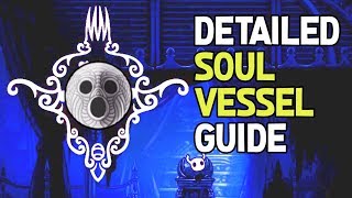 Hollow Knight All Soul Vessel Fragments Location Guide [upl. by Idorb]