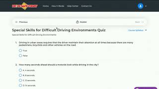 Texas Driving Safety Course Exam Cheat Sheet [upl. by Assylem738]