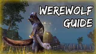 How to Become a WEREWOLF in Elder Scrolls Online ESO Guide [upl. by Pronty]