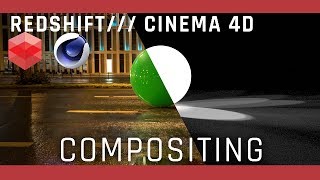 Redshift  Cinema 4D Compositing Tutorial [upl. by Ayk]