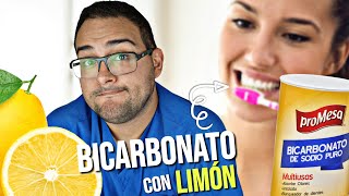 BLANQUEAR LOS DIENTES con BICARBONATO y LIMÓN👄 2019 ME EQUIVOQUE 🤘 [upl. by Charry205]