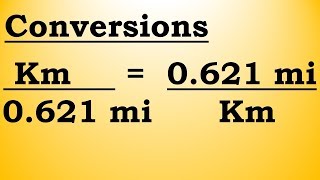 How to convert between Kilometers and Miles [upl. by Ransom]