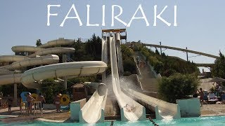 WaterPark Faliraki  Rhodes [upl. by Nnalyrehs]