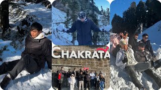 Chakrata snowfall 2025  mini vlog [upl. by Hasen]