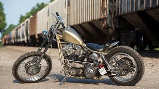 1979 Harley Davidson Shovelhead swingarm Chopper Build Start To Finish [upl. by Waiter]