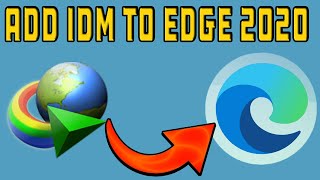 How to Add IDM extension to Microsoft Edge NEW version 2022 [upl. by Yelnik]