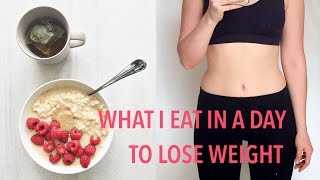 What I Eat In A Day To Lose Weight Day 1 [upl. by Nesnar]