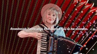 “Blue Spanish Eyes”  beautiful accordion music [upl. by Eillil]