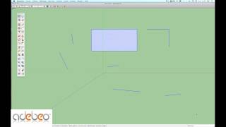 Tutoriel Sketchup  2  les bases de loutil ligne et la gestion des unités [upl. by Ulises]