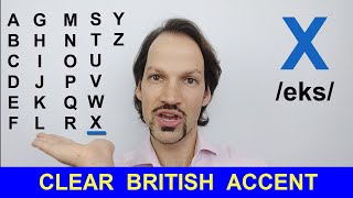 How To Pronounce The English Alphabet BRITISH PRONUNCIATION [upl. by Levitt368]