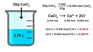 Calculating Ion Concentrations in Solution [upl. by Adniralc]