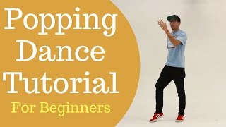 Popping Dance Tutorial For Beginners  Pop And Lock Basics [upl. by Eive365]