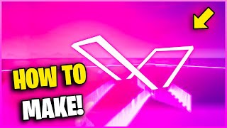 How To Make INVISIBLE Neon 1v1 Ramps In Fortnite EASY [upl. by Alexine]