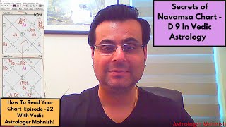 Episode 22 Learn Vedic Astrology  How to Read D9 Chart [upl. by Onfroi]