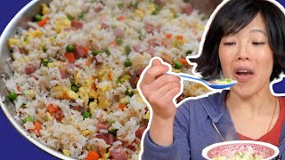 My 5minute FRIED RICE Recipe [upl. by Ajiam]