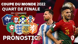 🏆 Coupe du Monde 2022  Pronostic Quart de Finale [upl. by Matteo927]