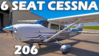 6 Seat Cessna 206  The Stationair [upl. by Suoiluj]