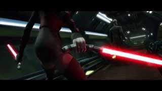 Star Wars The Clone Wars  Asajj Ventress amp Savage Opress vs Count Dooku 1080p [upl. by Bully869]