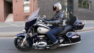 BMW R18 Transcontinental 2022  Sound Driving Beautiful details [upl. by Noitsuj]