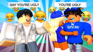 making ODers break up with roblox ADMIN commands 😛 ROBLOX TROLLING [upl. by Wystand]