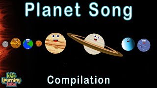 The Planet Song  Space Explained by KidsLearningTube [upl. by Haroppizt23]