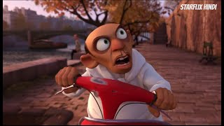 Ratatouille 2007 l Chasing scene Hindi 1116 TopMovieClips Hindi [upl. by Idzik]