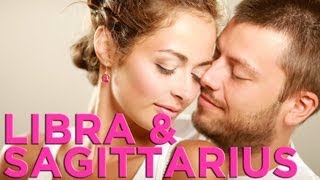 Are Libra amp Sagittarius Compatible  Zodiac Love Guide [upl. by Iggie]