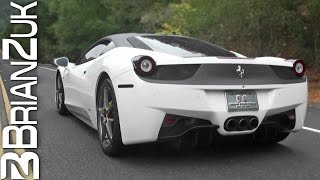 Ferrari 458 Italia with Novitec Exhaust  In Action [upl. by Enier]