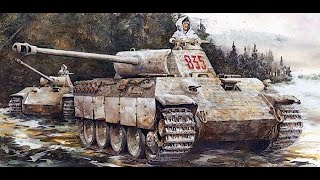 2 SS Panthers vs 21 US Shermans [upl. by Enihpesoj]