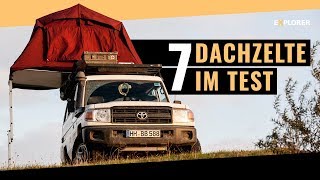 Dachzelt Test – 7 Anbieter im großen Vergleich [upl. by Shannan]