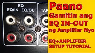 HOW TO CONNECT EQUALIZER TO AMPLIFIER  EASY STEPS  Guide [upl. by Utley]