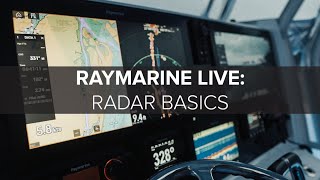 Raymarine Live Radar Basics [upl. by Einahpit]