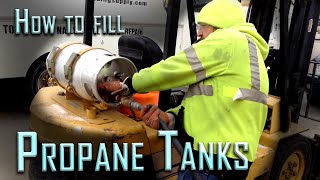 How to fill A Propane Tank Safely [upl. by Margaretta]