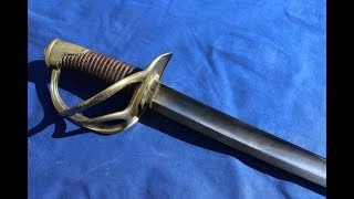 The French model 1822 light cavalry sabre  an overview [upl. by Gaile991]